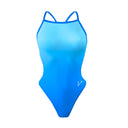 Costume intero donna da allenamento NEW YORK 004NF - Turchese