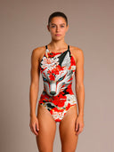 Costume intero donna da allenamento IBIZA 172I - Kitsune