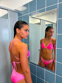Top bikini donna da allenamento BONDI 001BF - Fucsia