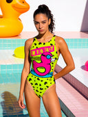 Costume intero donna da allenamento PINUP 334PF - Duxy