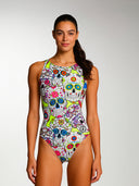 Costume intero donna da allenamento PINUP 250PF - Teschi Messico