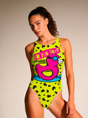 Costume intero donna da allenamento PINUP 334PF - Duxy