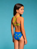 Costume intero bambina da mare Alte L035AF - Papere, dettaglio indossato
