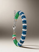Bracciale Corsia Victory 606 Blu Bianco + Verde