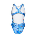 Costume intero donna da allenamento PINUP 499PF - Skullcow, vista posteriore