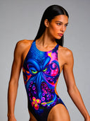 Costume intero donna da allenamento Pinup 553PF - Polpoctus