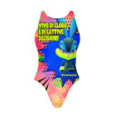 Costume intero bambina da allenamento PINUP 538PF - Bunny, dettaglio prodotto