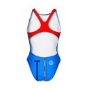 Costume intero bambina da allenamento PINUP 539P - Nuoto — costume intero da nuoto, BONESWIMMER Made in Italy