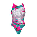 Costume intero bambina da allenamento PINUP 544PF - Wonderland, dettaglio prodotto