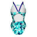 Costume intero donna da allenamento IBIZA 229IF - Camouflage, vista posteriore