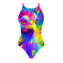 Costume intero donna da allenamento IBIZA 228IF - Rooster, dettaglio del modello