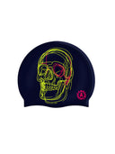 Silikon-Badekappe 185CS - Abstrakter Totenkopf