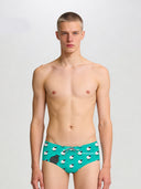 Slip de natation homme d'entraînement H2OTTO 443HF - Mouton noir