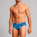 Slip da nuoto uomo da allenamento H2Otto 422H - Teschio Lana