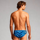 Slip da nuoto uomo da allenamento H2Otto 422H - Teschio Lana