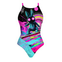 Costume intero donna da allenamento IBIZA 223I - Astrosurf, vista frontale