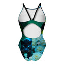 Costume intero donna da allenamento IBIZA 224I - Pantera, vista posteriore