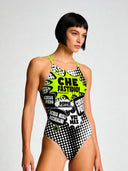 Maillot une pièce femme entraînement IBIZA 255I - Quelle nuisance