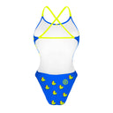 Costume intero bambina da mare Alte L035AF - Papere, vista posteriore