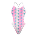 Costume intero bambina da mare Alte L037AF - Polipetti, vista frontale