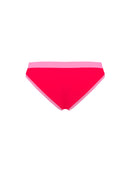 Slip bikini donna da mare Big Sur L03BI - Rosso fluo, vista posteriore
