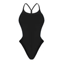 Costume intero donna da mare Milano - Total Black
