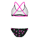 Bikini donna da allenamento Maui 178MF - Ciliegie, vista posteriore