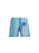 Boxer mare bambino Samoa N031SM - Stelle marine, vista posteriore