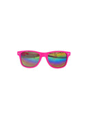 Lunettes de soleil modèle Waifarer - Fuchsia miroir arc-en-ciel
