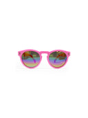 Runde Sonnenbrille - Rosa + Rot