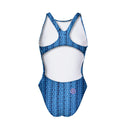 Costume intero donna da allenamento PINUP 526P - Teddy, vista posteriore