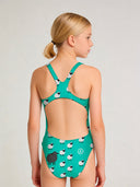Costume intero bambina da allenamento PINUP 559PF - Pecora nera