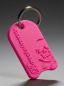 Portachiavi BONESWIMMER 3D - Tavoletta Fucsia vista 3 — portachiavi, BONESWIMMER Made in Italy