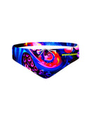 Slip da nuoto uomo da allenamento H2OTTO 439HF - Polpoctus vista 3 — costume da nuoto uomo, BONESWIMMER Made in Italy