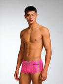 Herren-Trainings-Schwimmshorts UCLA 266UF - Enten Streifen