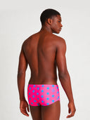 Herren-Trainings-Schwimmshorts UCLA 260UF - Fuchsia blaue Stern