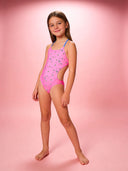 Costume intero bambina da mare Alte L039AF - Apine, vista frontale