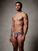 Slip da nuoto uomo da allenamento H2OTTO 399H - Breast: vista frontale indossato