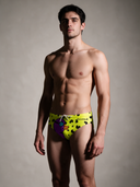 Slip da nuoto bambino da allenamento H2OTTO 277HF - Duxy: vista frontale indossato
