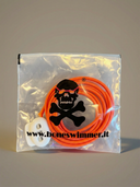 Cordino Elastico Per Occhialini - Arancione Fluo vista 3 — occhialini da nuoto, BONESWIMMER Made in Italy
