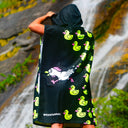 Poncho in microfibra 47POF - Ansia vista 3 — telo in microfibra, BONESWIMMER Made in Italy