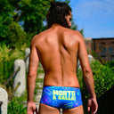 Parigamba uomo da allenamento UCLA 234UF - Galla vista 3 — costume da nuoto uomo, BONESWIMMER Made in Italy